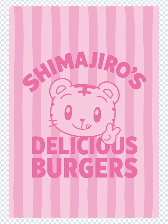 cafe＆Shimajiro透明文件夹（背面） (c) Benesse Corporation 1988-2026 / 岛吉郎