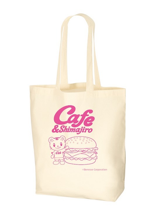 cafe＆Shimajiro帆布托特包 (c) Benesse Corporation 1988-2026 / 哆啦A梦