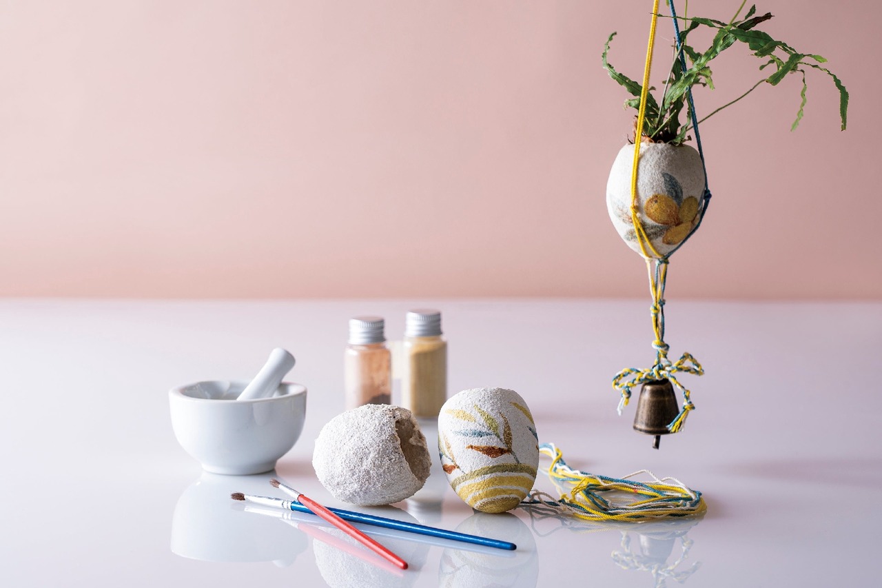 “营造清凉氛围的季节风物”——制作吊蕨