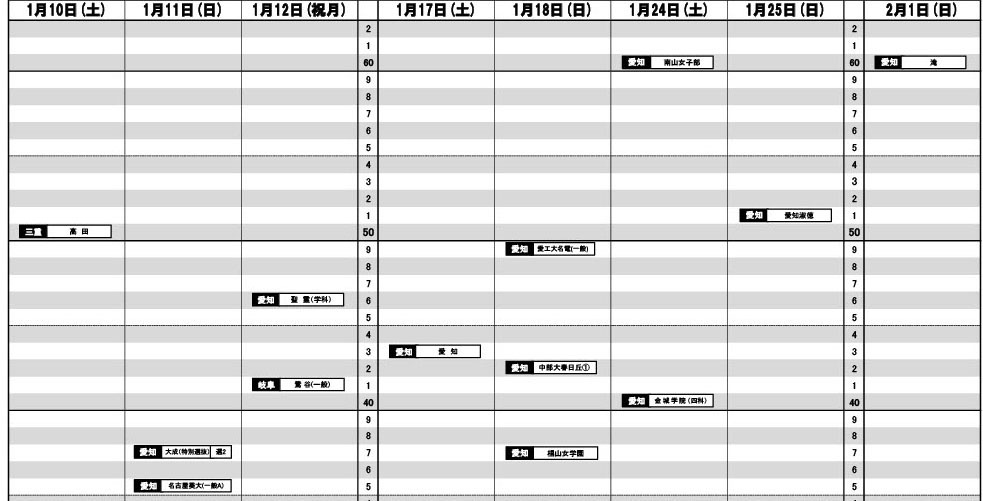 東海版2026年3月発行・女子