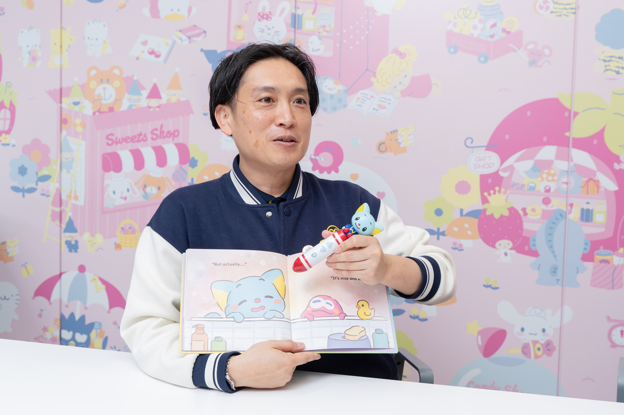 三丽鸥营业本部教育娱乐事业部总经理太田诚二郎