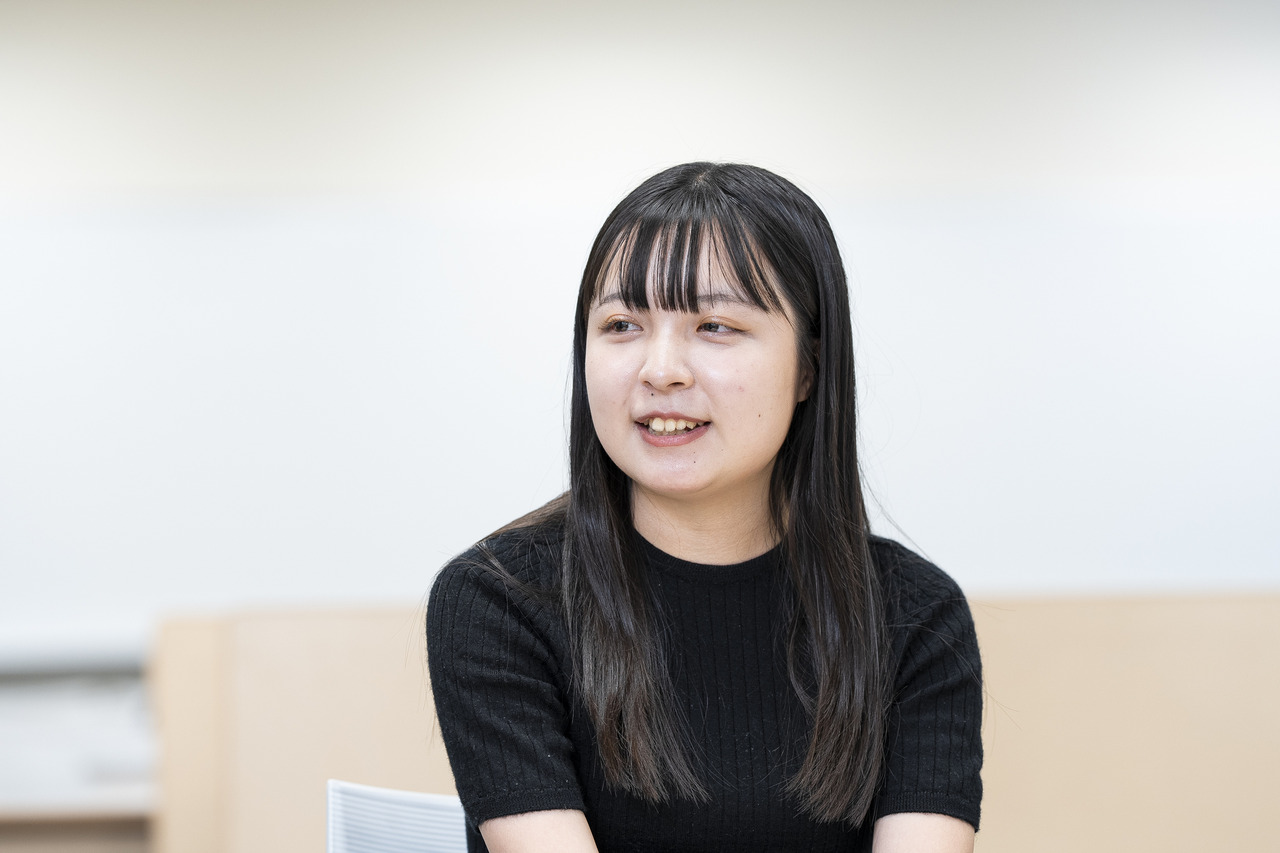 泽坂 茉步（建筑学专业大四→升入大阪大学研究生院）