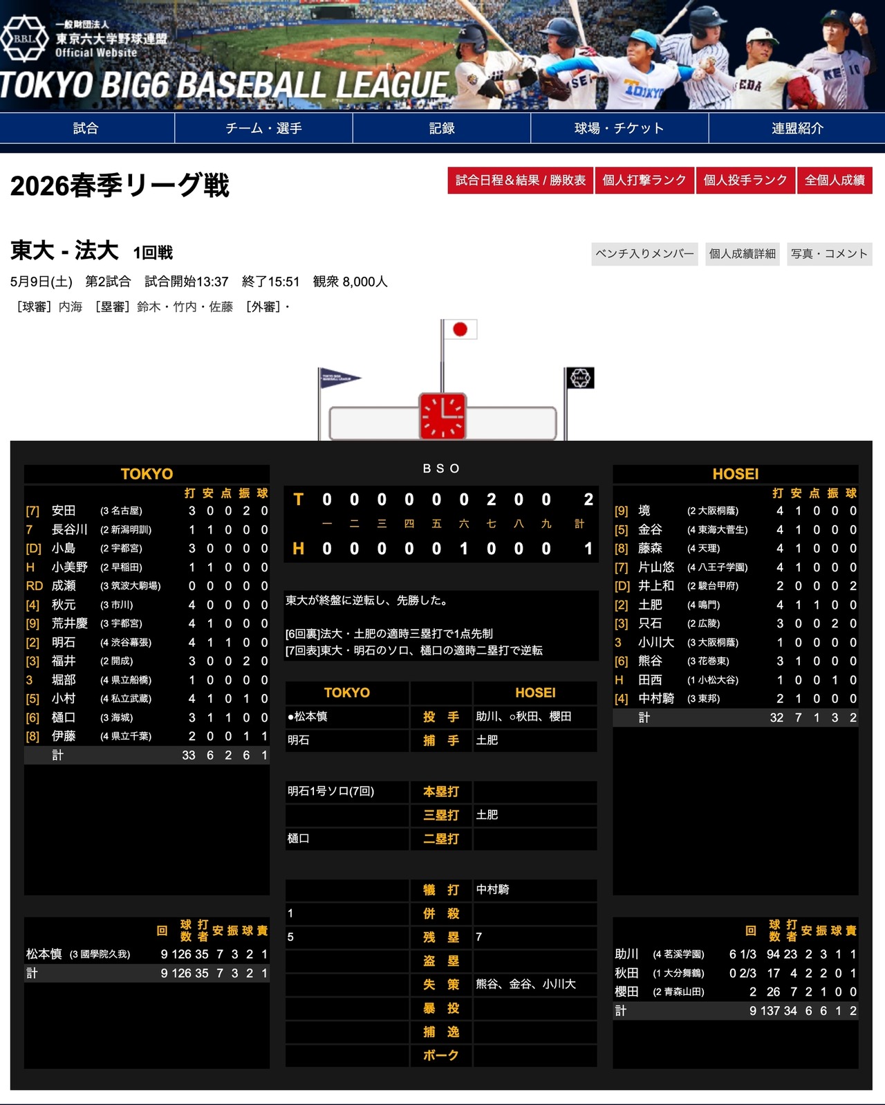 2026年春季联赛 东大对法大 第一场比赛