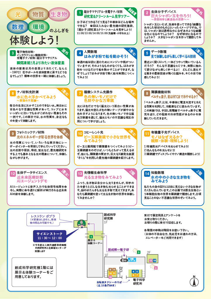 电子科学研究所宣传单