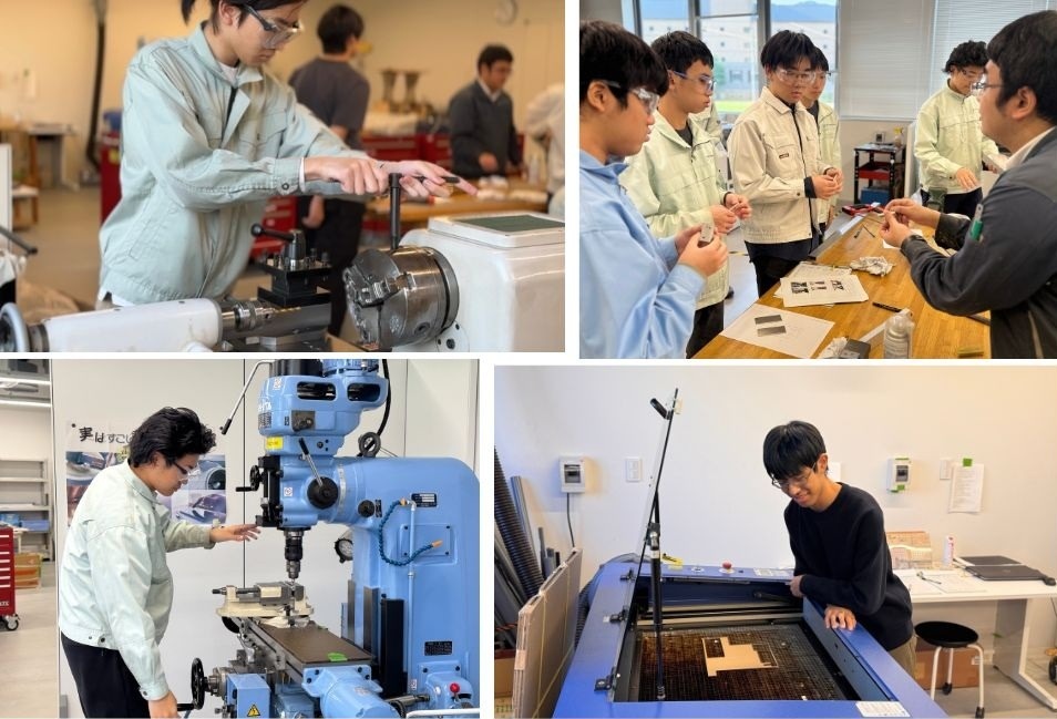工作室配备了各种电子工具，技术人员常驻现场，为学生们的创作提供支持。