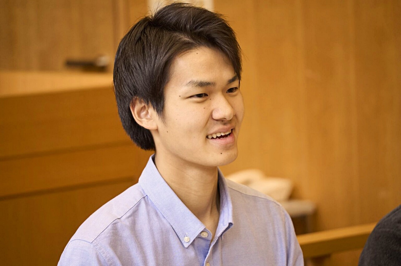 理学部生命理学科毕业，理学研究科生命理学专业硕士一年级 河野天音（2025届）