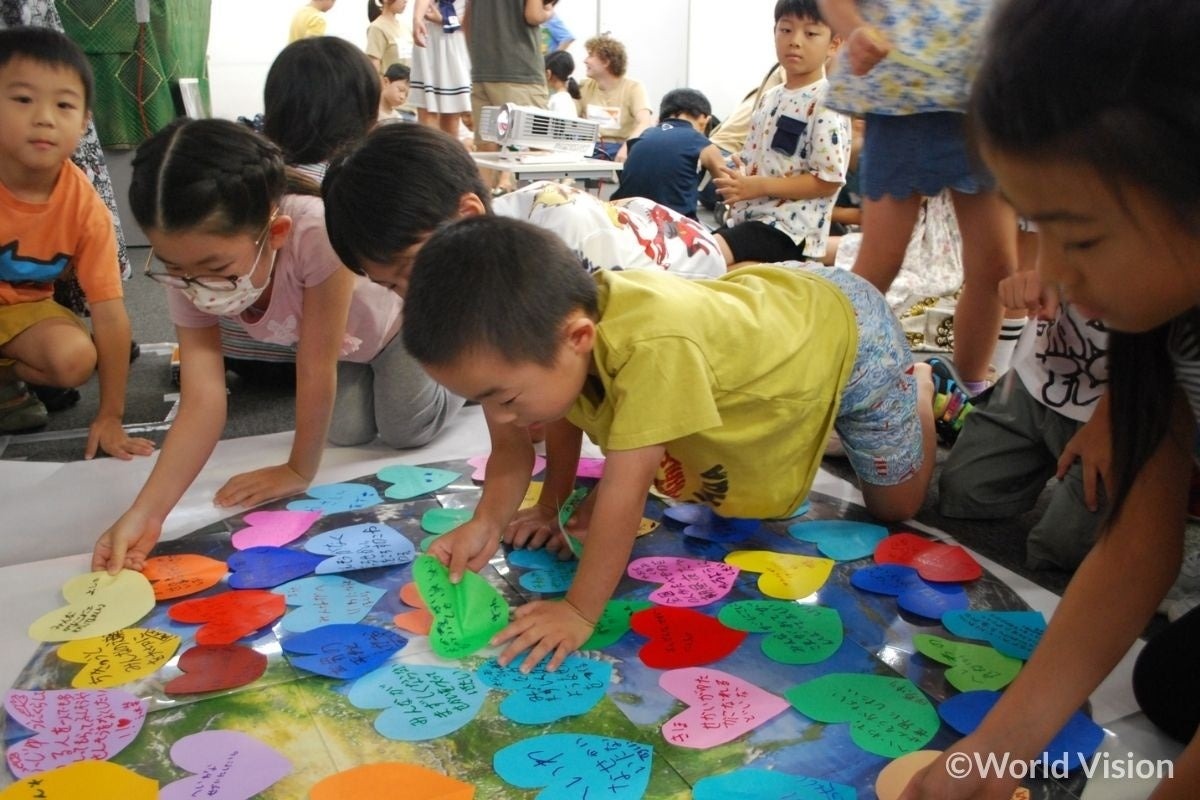 “我们希望打造这样的地球”——这一愿景由此诞生 (c)WorldVision