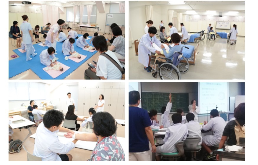 “小学生夏季医学校”往届活动现场