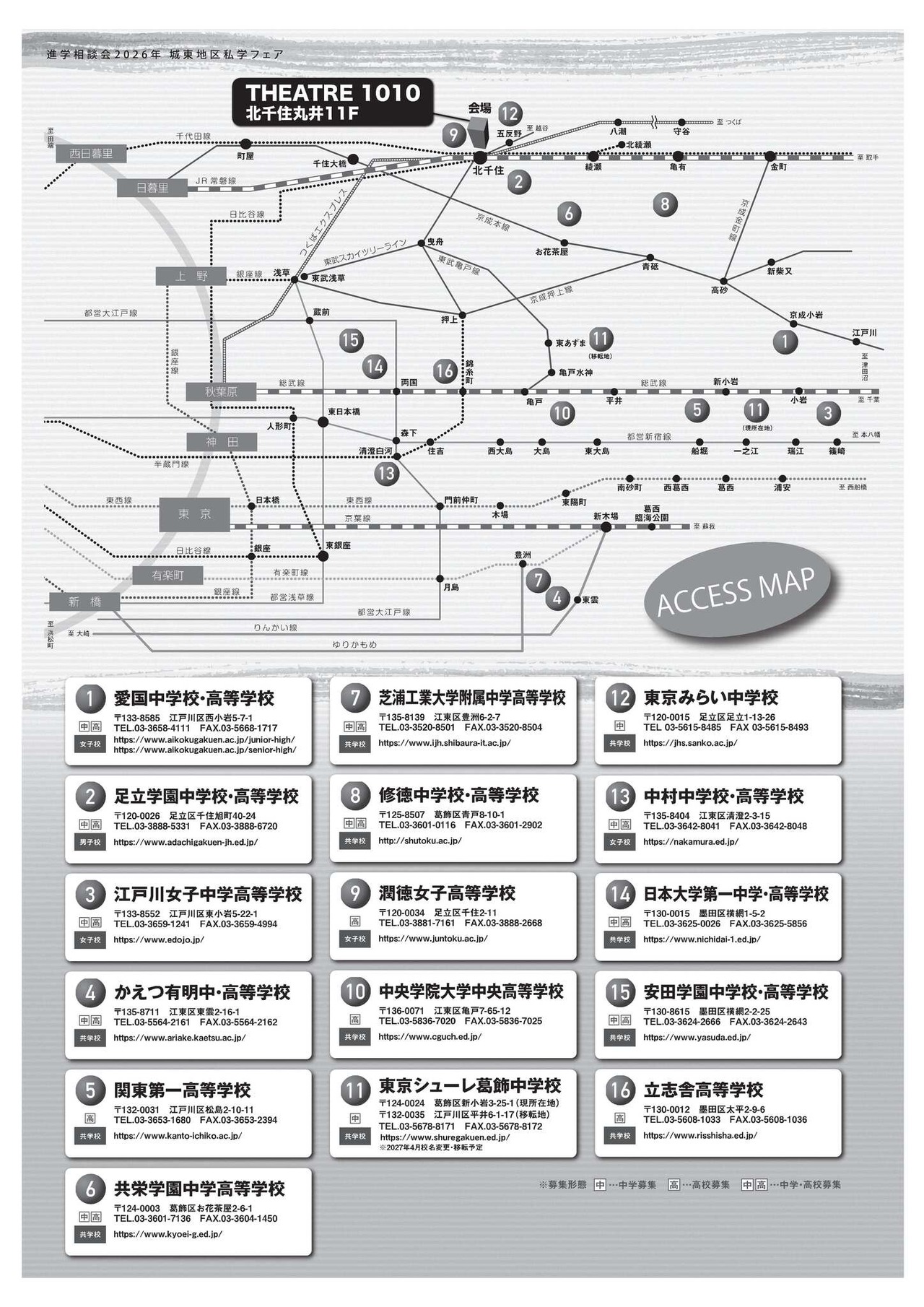 2026年升学咨询会“城东地区私立学校博览会”