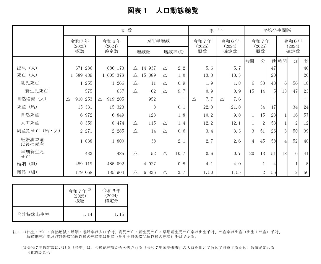 人口动态概览