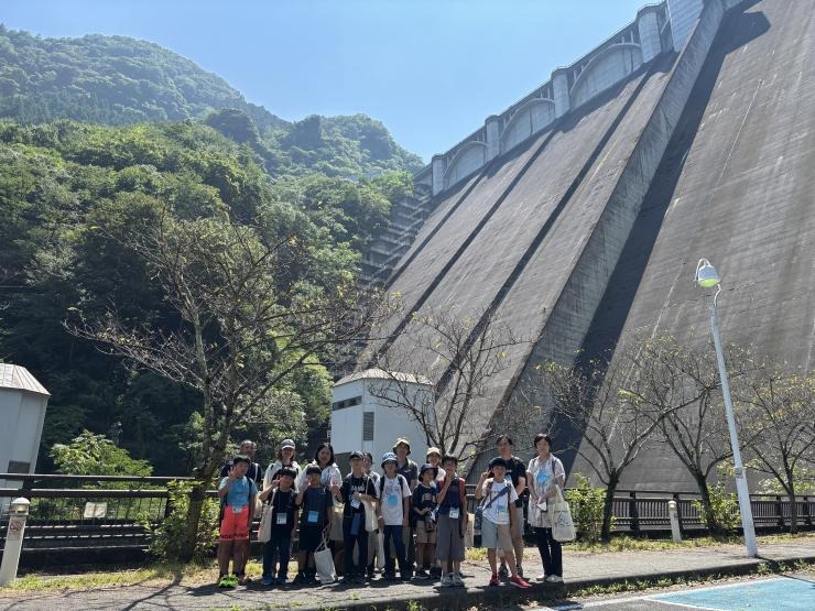 参观浦山水库