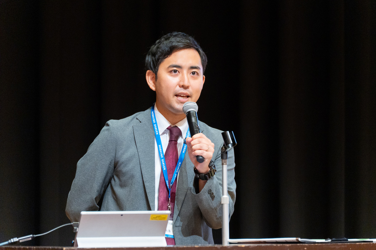 星野学园初中 公关负责人 永峯弘一老师