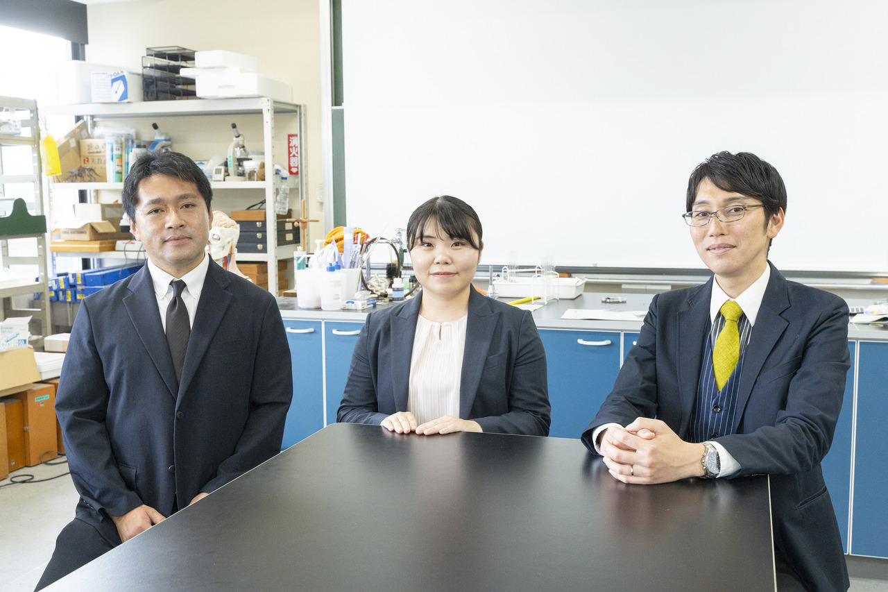 从右至左依次为长束亮太先生、酒井沙由美女士、杉山彰先生