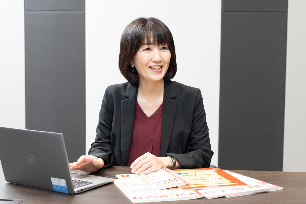 雅马哈音乐日本教室事业战略部 英语教室事业企划课 推进课 主管 菅谷裕子女士