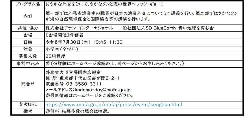 儿童霞关参观日：“了解‘鱼类外交’，和‘鱼君’一起畅游海洋世界吧！”