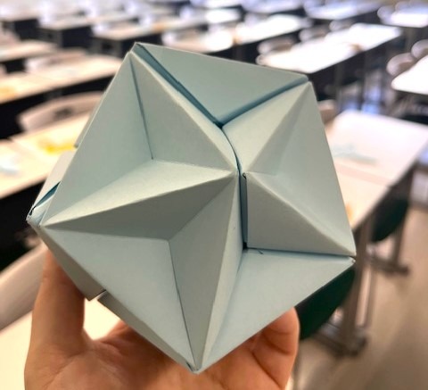 大十二面体纸艺（东海大学）