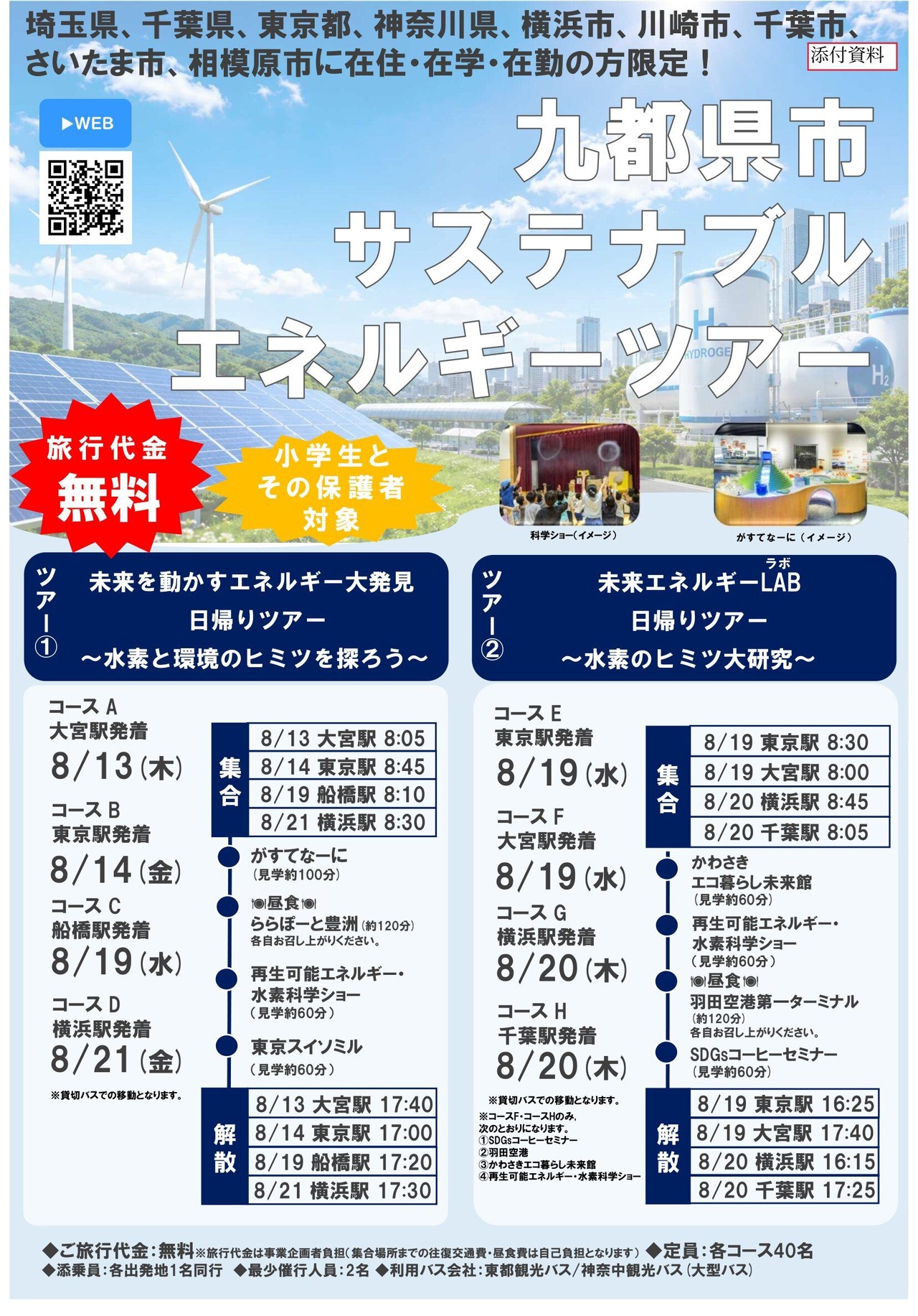 9个都、县、市可持续能源之旅（宣传单）