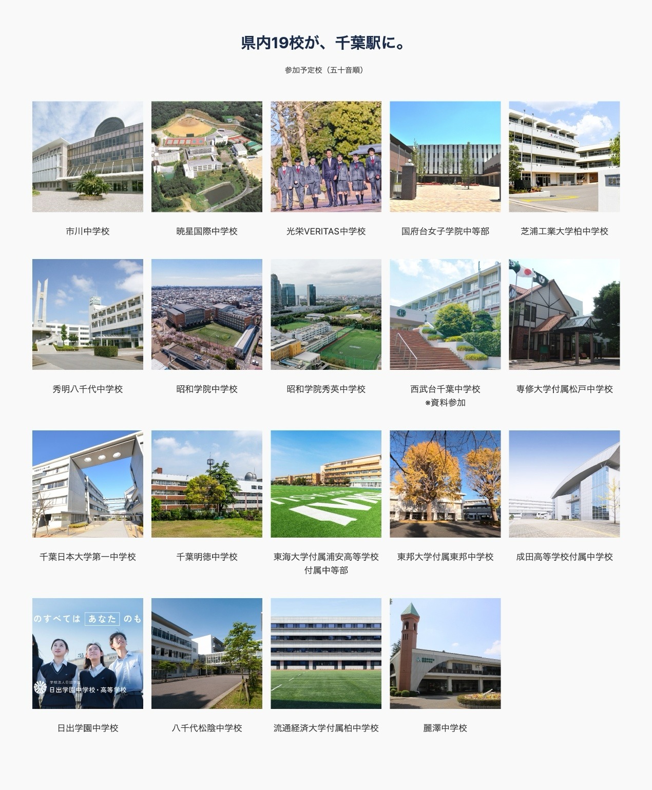 参加19校