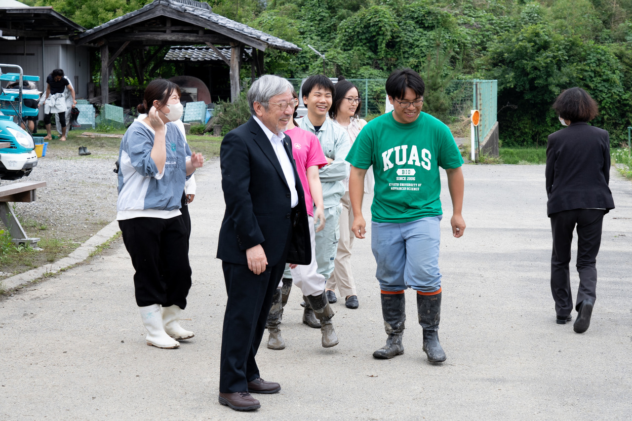 京都尖端科学大学 京都龟冈校区的景象