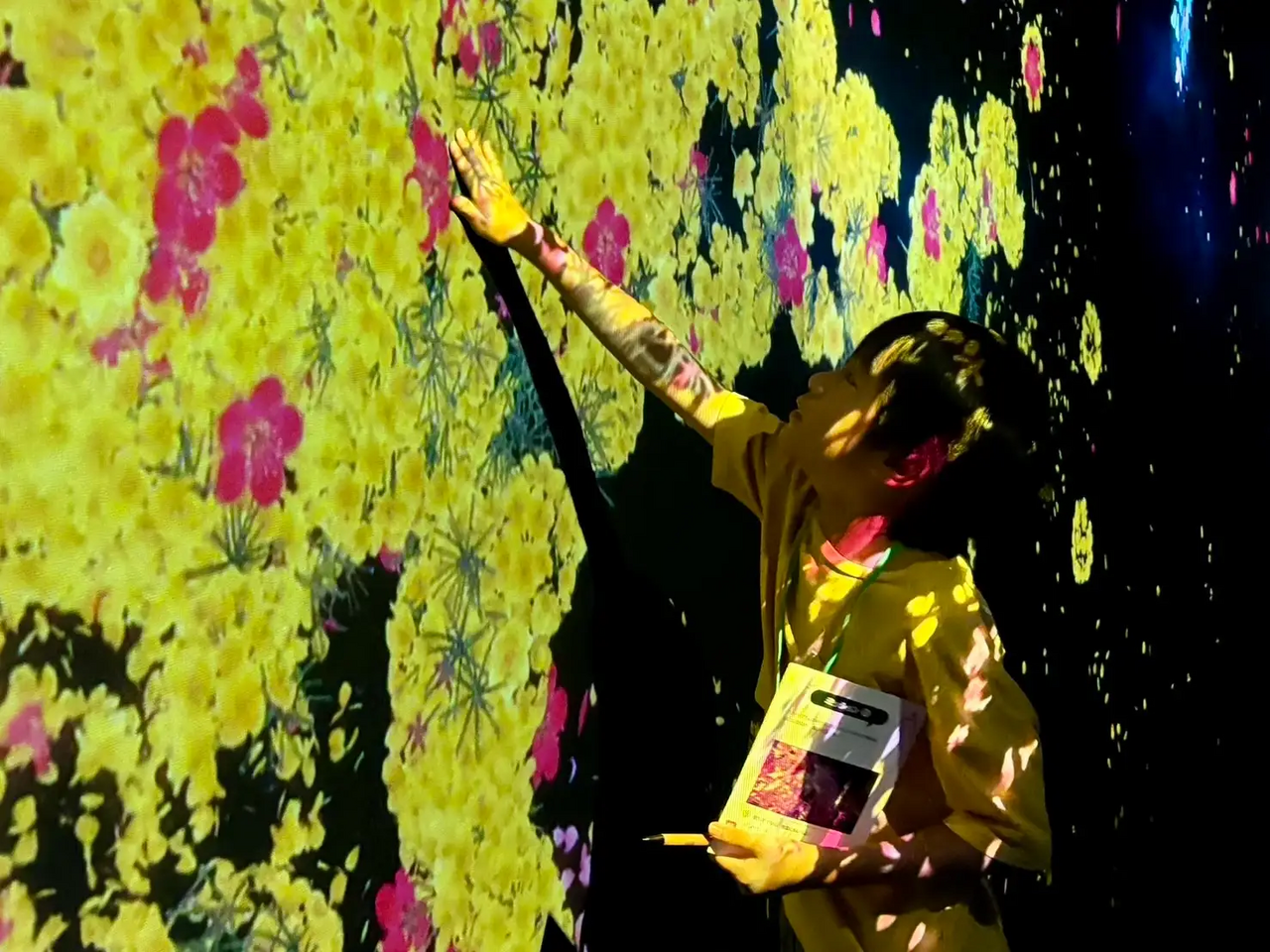 儿童工作坊现场（参考图片） “森大厦数字艺术博物馆：爱普生 TeamLab Borderless”