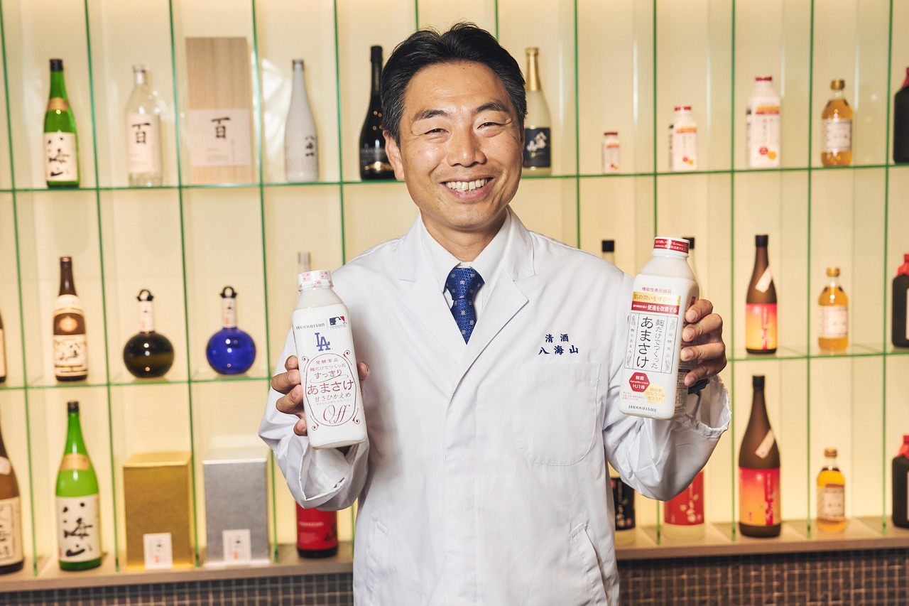 八海酿造 董事、生产本部部长 仓桥敦先生（人称“甘酒博士”）