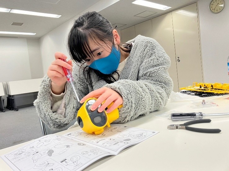 机器人制作教室（初级篇·中级篇）的实况