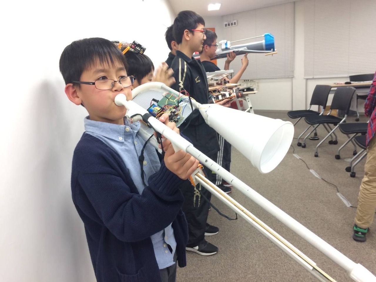 在课题报告和面试中成为强大宣传材料的自制电子长号