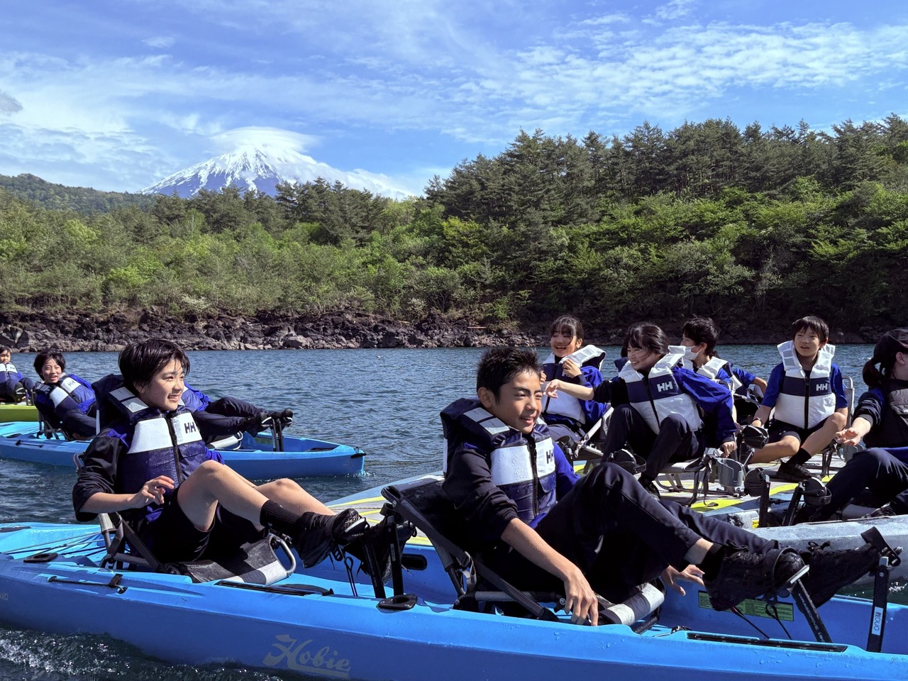 自然课堂（山梨县西湖）实况（初中）
