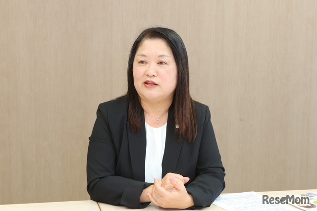 Z会 幼儿·小学生事业部 幼儿业务主管安西优子女士