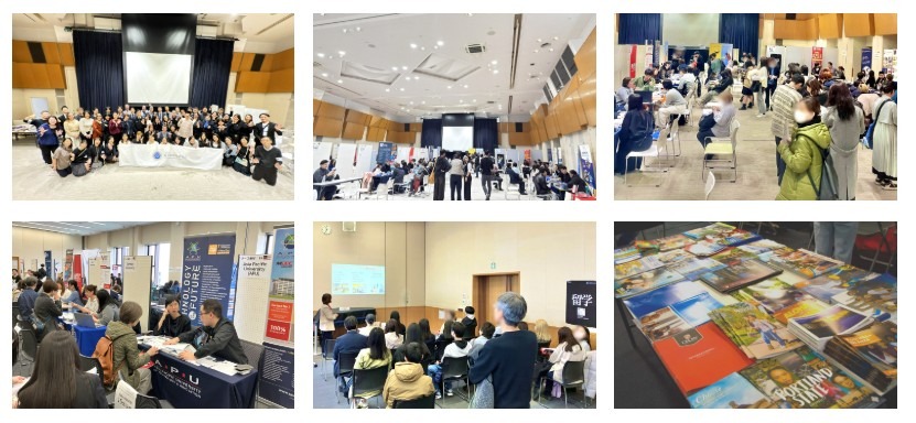 2025年春季留学展现场实况（约500名参观者）