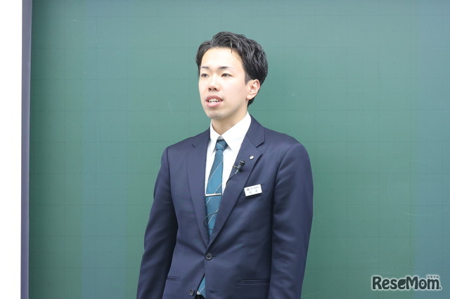 骏台预备学校御茶水校区2号馆主任松本澪