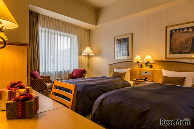 札幌丽索尔酒店 中岛公园　客房_标准双床房