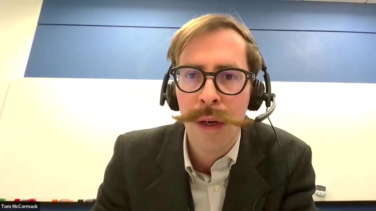 J PREP国内大学受験部主任講師 Tom McCormack氏