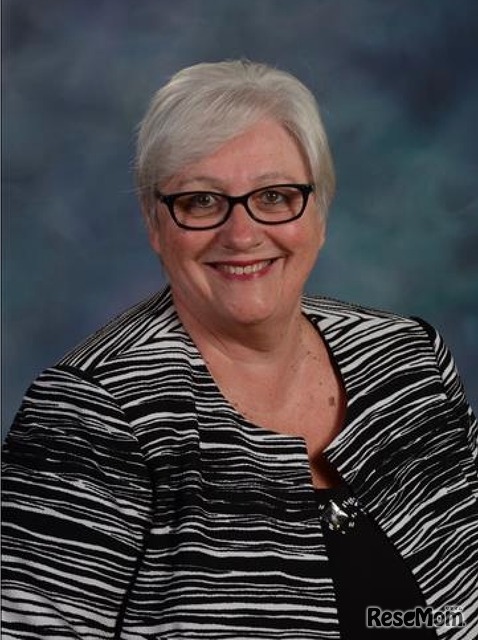 为参加出发前说明会而访日的杰西-梅·朗特里女士