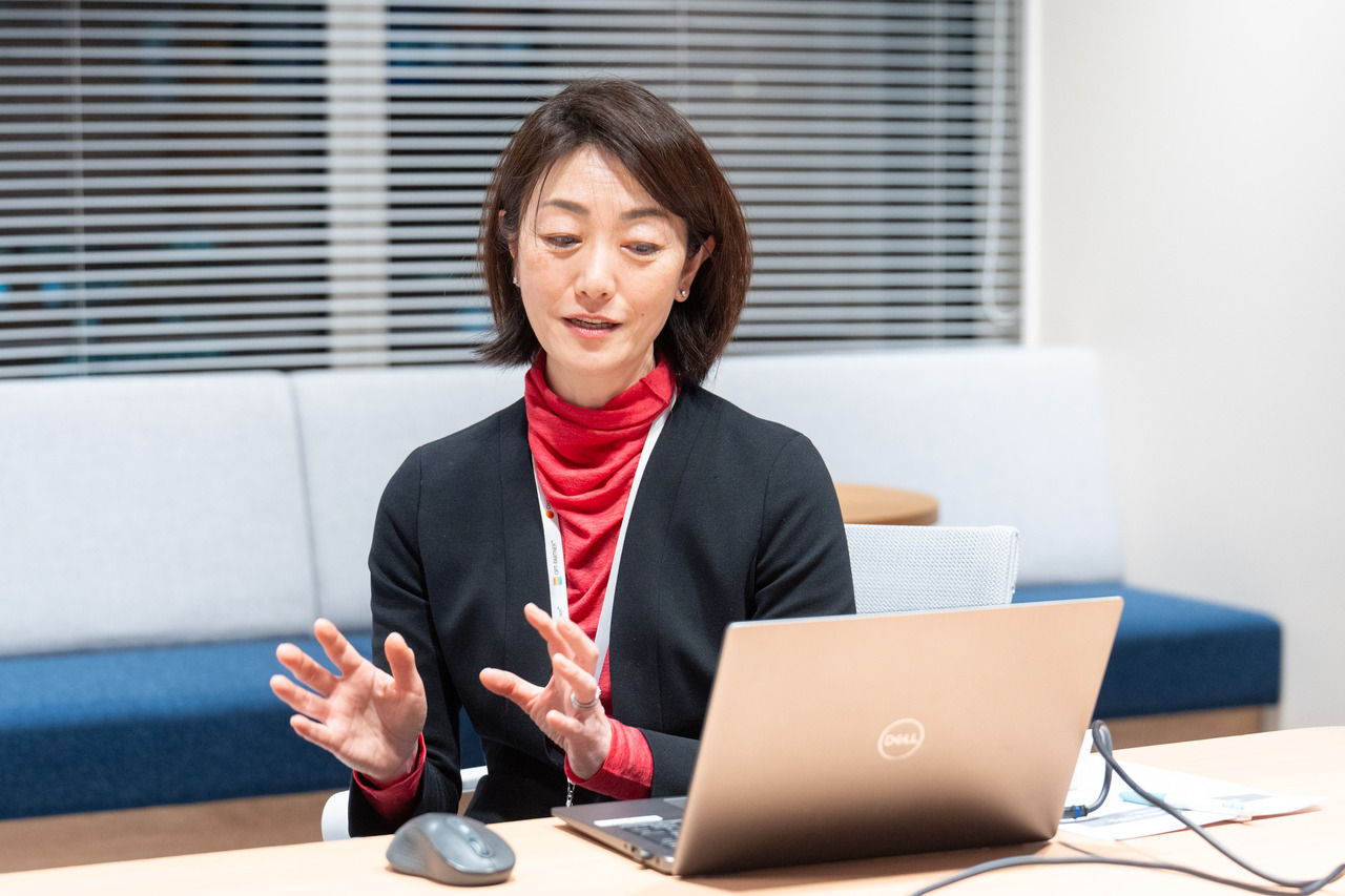 库珀视界市场部市场传播负责人江田麻由女士