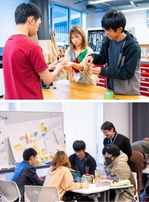 团队协作，将创意转化为具体成果。