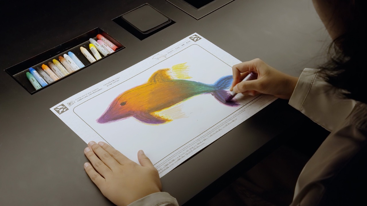 teamLab《素描环世界》 (c)teamLab