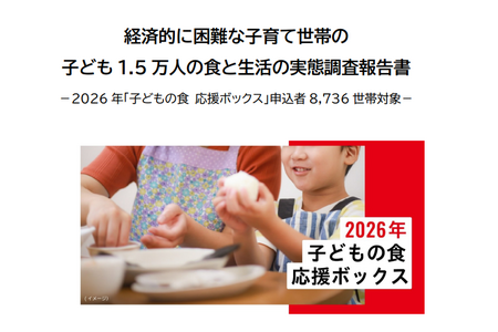 90%的困难家庭面临食品短缺，每日伙食费不足500日元……SCJ调查 画像