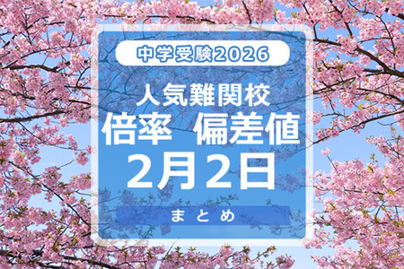 【2026年初中入学考试】热门名校录取倍率（第2版）4次模拟考试偏差值 画像