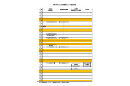 【2027年高中入学考试】奈良县公立高中入学考试公布实施细则 画像