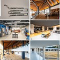 除教室外,校园内还设有供学生聚集的公共休息区、作为创作基地的创客工作室等空间,处处激发着学生的创造力。建筑大量采用了白山麓的木材。
