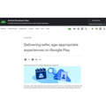 在 Google Play 上提供适合不同年龄段的安全使用环境