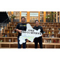 从左至右依次为:地区与教育魅力化平台联合代表尾田洋平先生、萨茨多拉控股公司代表董事兼总裁富山浩树先生