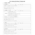 令和9年度和歌山県立高等学校入学者選抜日程表