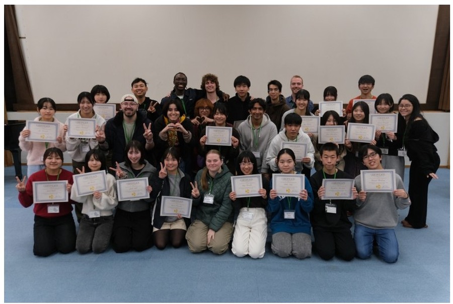 2026年2月在福冈县宗像市举办的全球夏令营活动实况