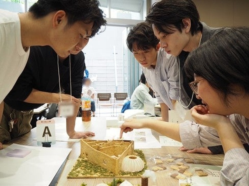 培养未来建筑师的“中学生建筑设计竞赛挑战项目”线下交流会现场