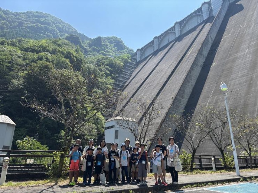 参观浦山水库