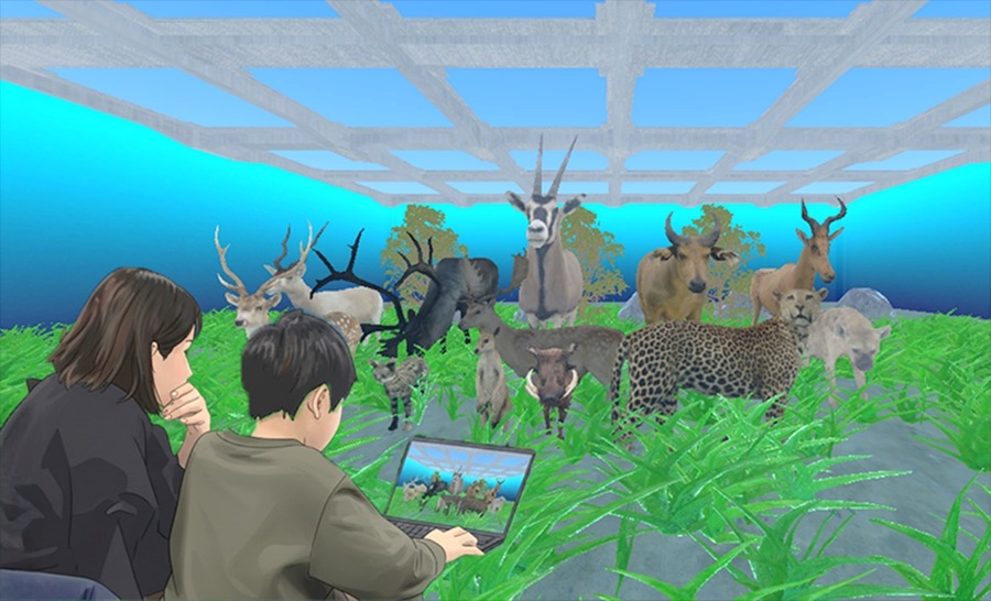 来创建动物博物馆吧！～在虚拟空间里比较·排列·传递信息～